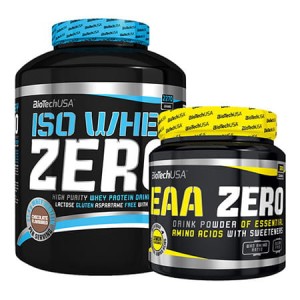 BioTech USA Iso Whey Zero 2270g+Eaa 330g free