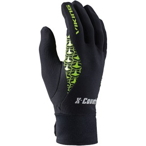 Viking Rękawice Zonda Gore Windstopper czarno zielony