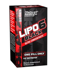 Nutrex Lipo 6 Black Ultra Concentrate 60kap