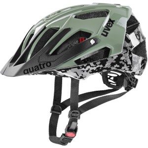 Uvex Kask Rowerowy Quatro Grey Pixelcamo Olive