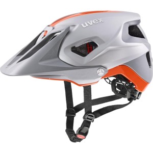 Uvex Kask Rowerowy Quatro Integrale Silver Orange Mat