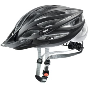 Uvex Kask Rowerowy Oversize Black Mat Silver 17
