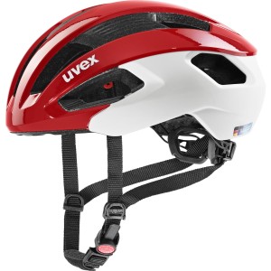 Uvex Kask Rowerowy Rise CC Red White Mat