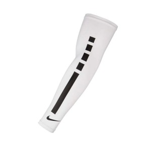 Nike Rękawki Do Koszykówki Pro Elite 2.0 UV white