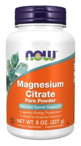 Now Magnesium Citrate Pure Powder 227g