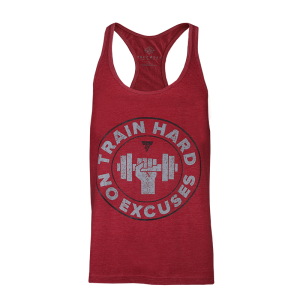 Trec Tank Top Stringer 05 Train Hard maroon
