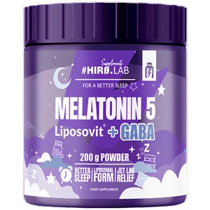 HiroLab Melatonin 5 + Gaba 200g