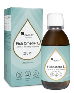 Aliness Fish Omega 3 Trójglicerydy 18/12 200ml
