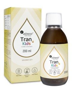Aliness Tran Kids+Vit.A 400µg 200ml