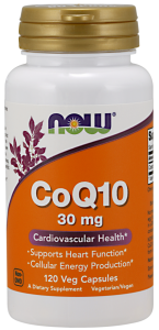 Now Coenzyme Q10 30mg 120veg caps