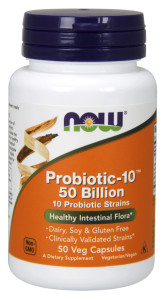Now Probiotic-10 50 Billion 50veg caps