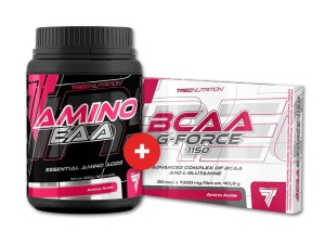 Trec Amino EAA 300g+Bcaa G-Force 30kap gratis