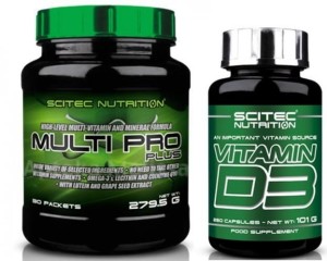 Scitec Multi Pro 30sasz+Vitamin D3 250kap